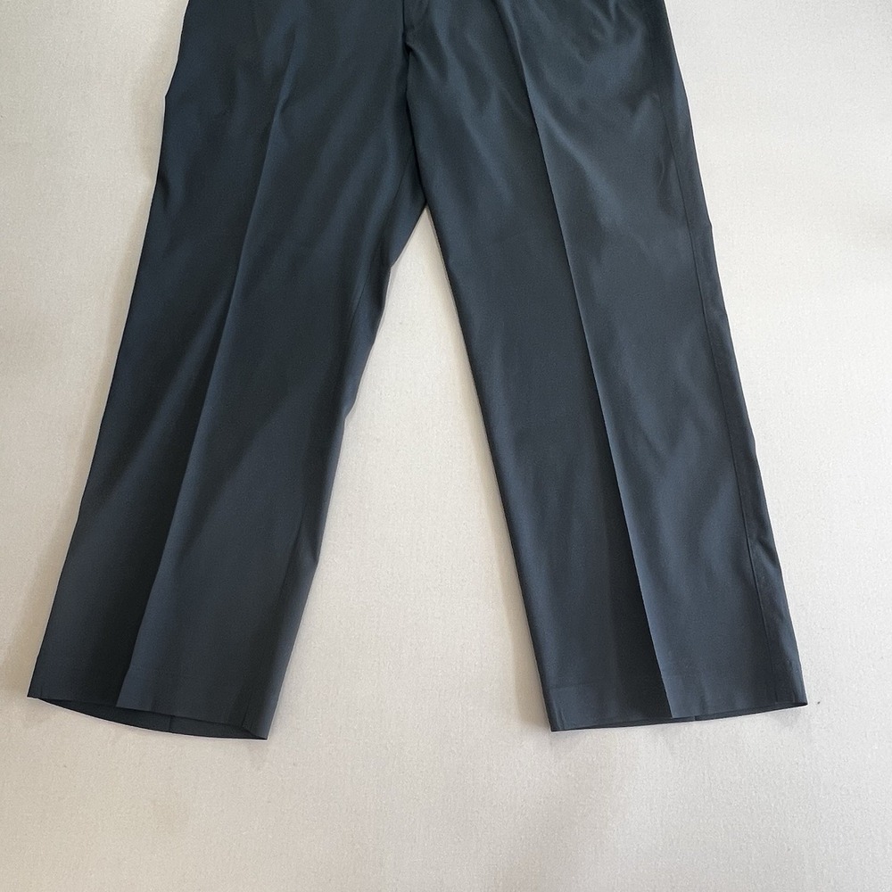 Nike Golf Fit Dry Pants Mens 40x30 Dark Grey Charcoal Performance Trousers - Picture 2 of 10